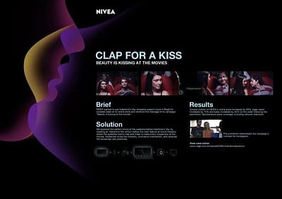 CLAP FOR A KISS - Werbung