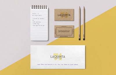 Brand identity and graphic design for Laquinta71 - Diseño Gráfico