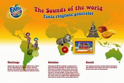 SOUNDS OF THE WORLD - Werbung