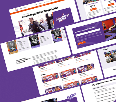 JUMP House - Création de site internet