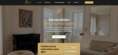Création du site ARPP rénovation - Création de site internet