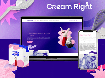 Cream Right - Branding y posicionamiento de marca