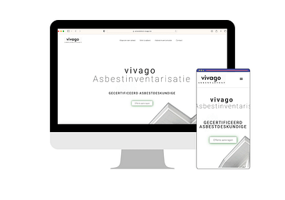 Webdesign Vivago Asbestattest - Website Creatie