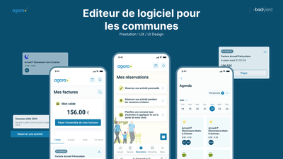 Editeur de logiciel : Agora+ - Application web