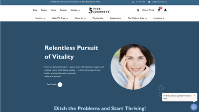 Five Journeys SEO Case - SEO