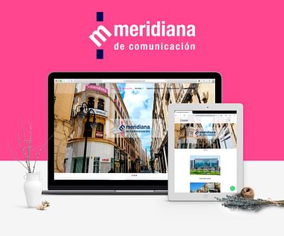 Diseño Web, RRSS y SEO Meridiana de Comunicación - Social Media