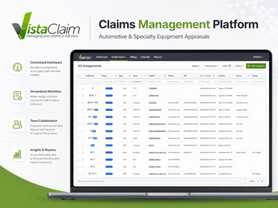 VistaClaim - Enterprise Claims Platform - Desarrollo de Software