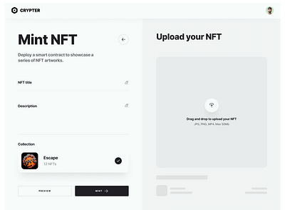 NFT Marketplace UI/UX Design Kit - Ergonomy (UX/UI)