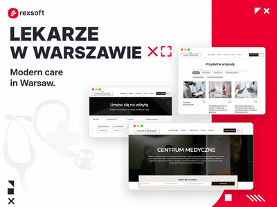 Lekarze WAW - Webseitengestaltung