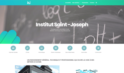 Site Internet | Institut Saint Joseph - Création de site internet