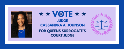 Case Study 2: Cassandra A. Johnson for Queens Surrogate’s Court Judge - Webseitengestaltung