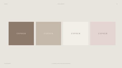 Identité visuelle pour appareil de beauté - Website Creation
