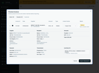 AI-First ERP for Italian SMEs (Document Automation) - Consultoría de Datos
