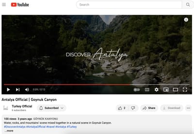 Discover Antalya - Production - Video Production