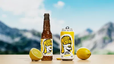Mullet Tea — CGI Can Launch Campaign - 3D