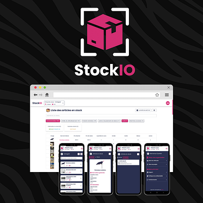 Application de gestion de stock - Web Applicatie