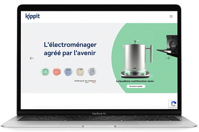 Création du site e-commerce Kippit - Stratégie digitale