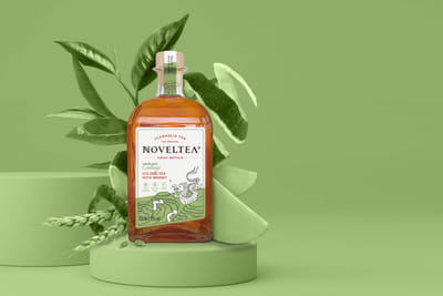 Branding für NOVELTEA - Textgestaltung