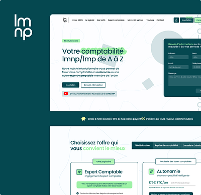 LMNP.AI - Website Creation