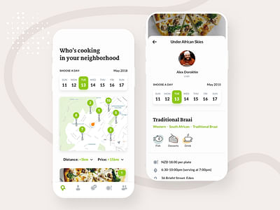 Food Ordering app design by Ossmium - Usabilidad (UX/UI)