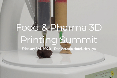 Food & Pharma 3D Printing Summit - Innovatie