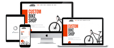 Custombikeshop.ch - Website Creation