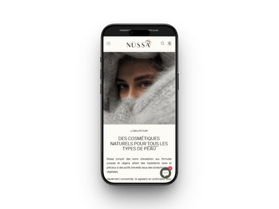 Nüssa Comsetics - Plateforme E-commerce Beauté - E-commerce