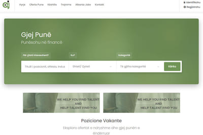 Job publishing and employment portal - Image de marque & branding