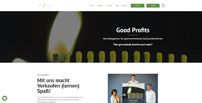 Good Profits - Creación de Sitios Web