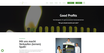 Good Profits - Creación de Sitios Web