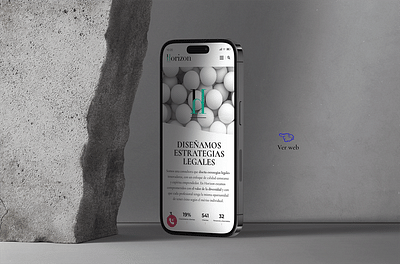 Horizon Abogados, Diseño web - Image de marque & branding