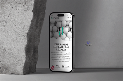 Horizon Abogados, Diseño web - Branding y posicionamiento de marca