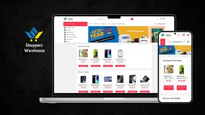 Ecommerce Website with Mobile Application - Website Creation