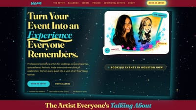 Caricatures Plus Website Design and Local SEO - Digital Strategy