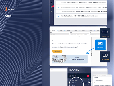CRM platform for dental clinics - Web Application