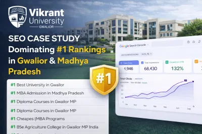 Vikrant University - SEO Case Study - SEO
