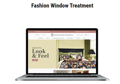 Fashion Window Treatment - E-commerce
