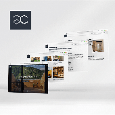 Site vitrine - Cabinet d'architecte - Website Creation