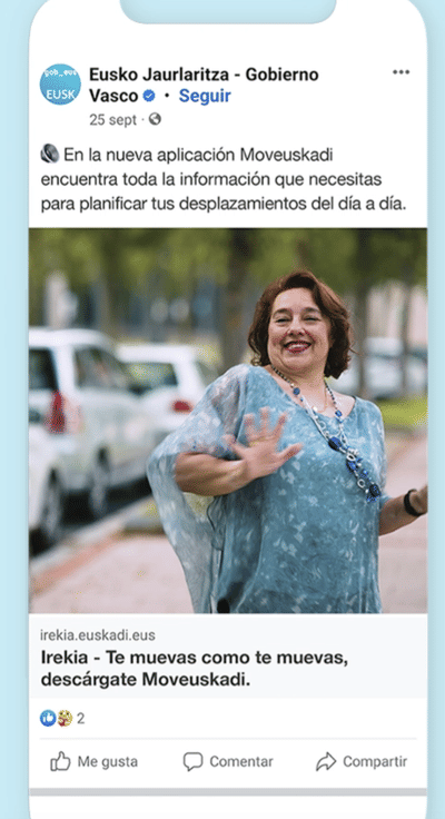 App Moveuskadi - App móvil