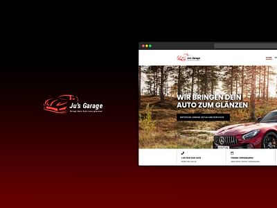 Ju's Garage • Kompletter Markenaufbau - Webseitengestaltung