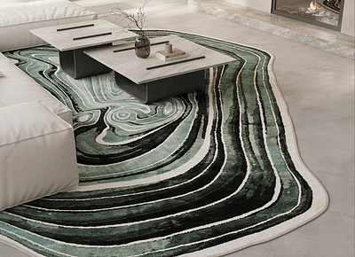 3D visualisation of Award-winning design carpet - 3D