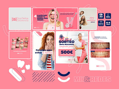 Marketing Digital y Web - Ortodoncia Dra. Fleitas - Social Media