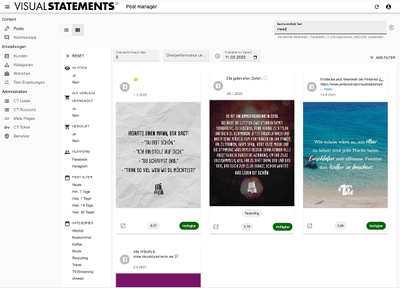 Social Media Management Plattform - Webanalytik/Big Data