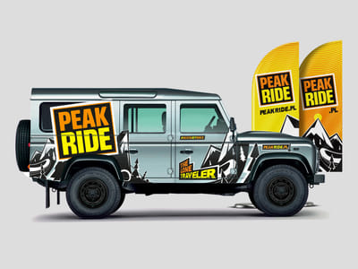 Peak Ride Branding Materials - Image de marque & branding