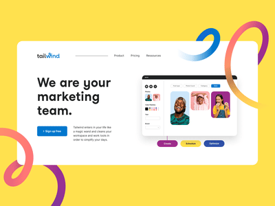 Tailwind - Social Media