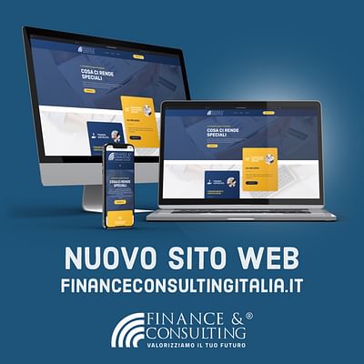 Sito web - Finance&Consulting - Creazione di siti web