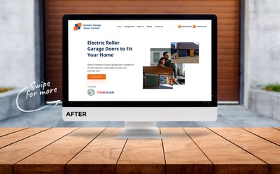 Compact Garage Doors Website - SEO