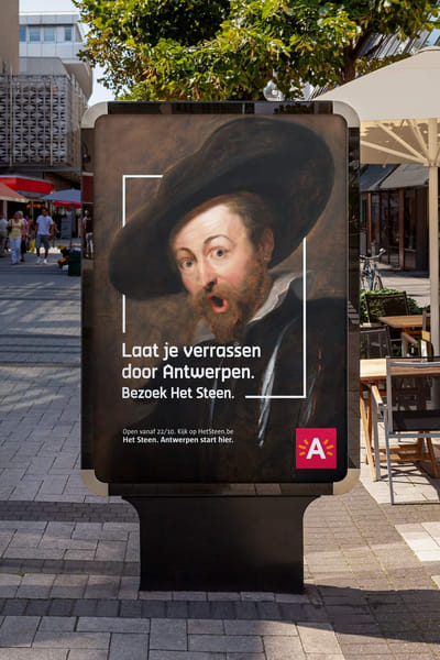 Opening Het Steen - Stad Antwerpen - Publicité