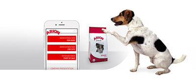 Arion Petfood - Website Creatie