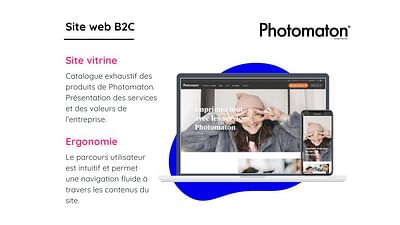 PHOTOMATON - Site web version B2C - Software Development